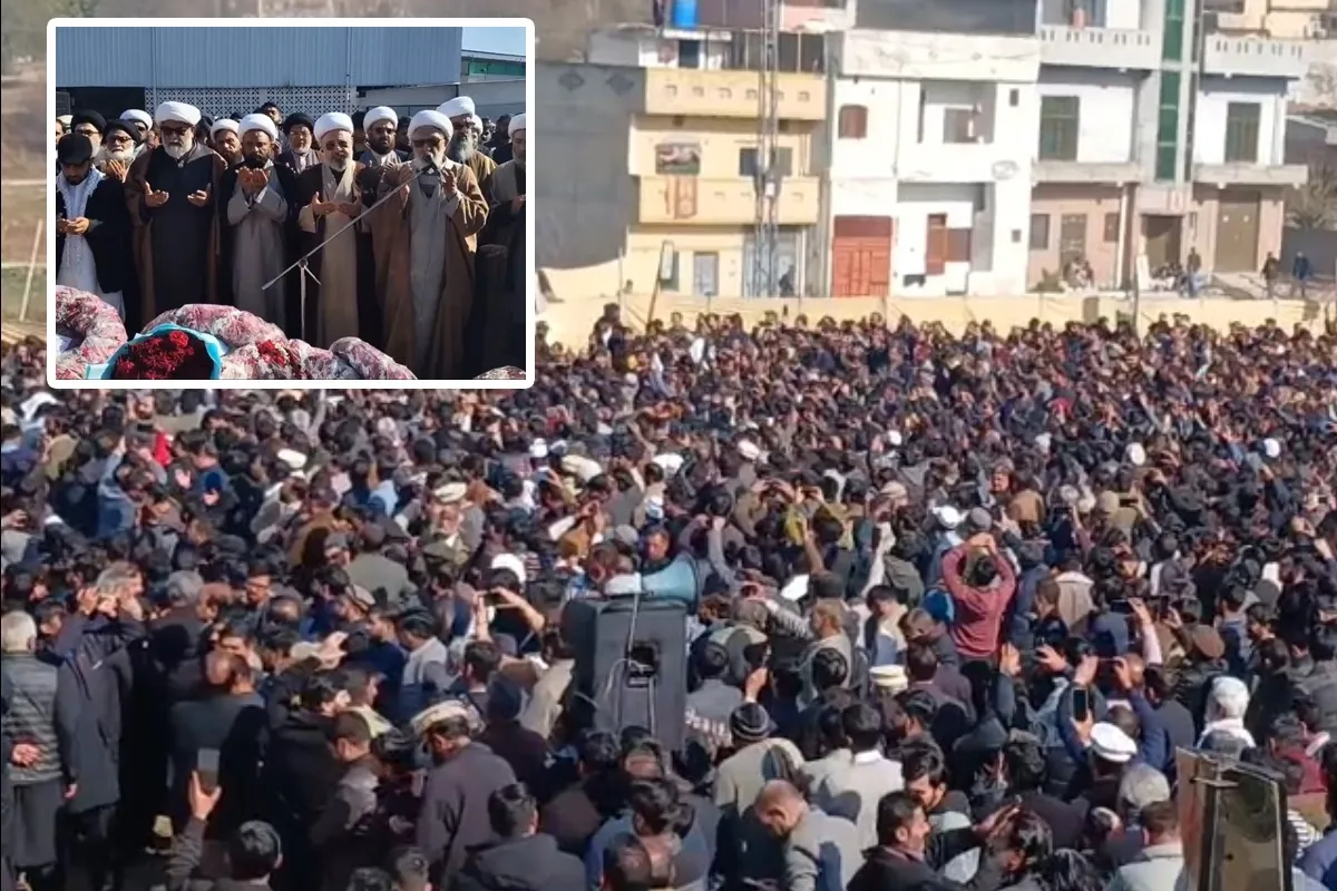 Funeral Prayers Held for Tarlai Mosque Khadijat-ul-Kubra Blast Martyrs in Islamabad