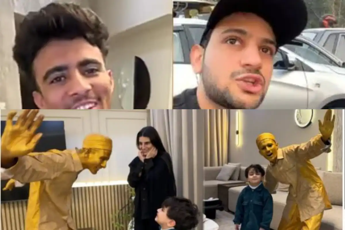 Maaz Safdar Housekeeper turns ‘Golden Man’: Fun or Experiment?