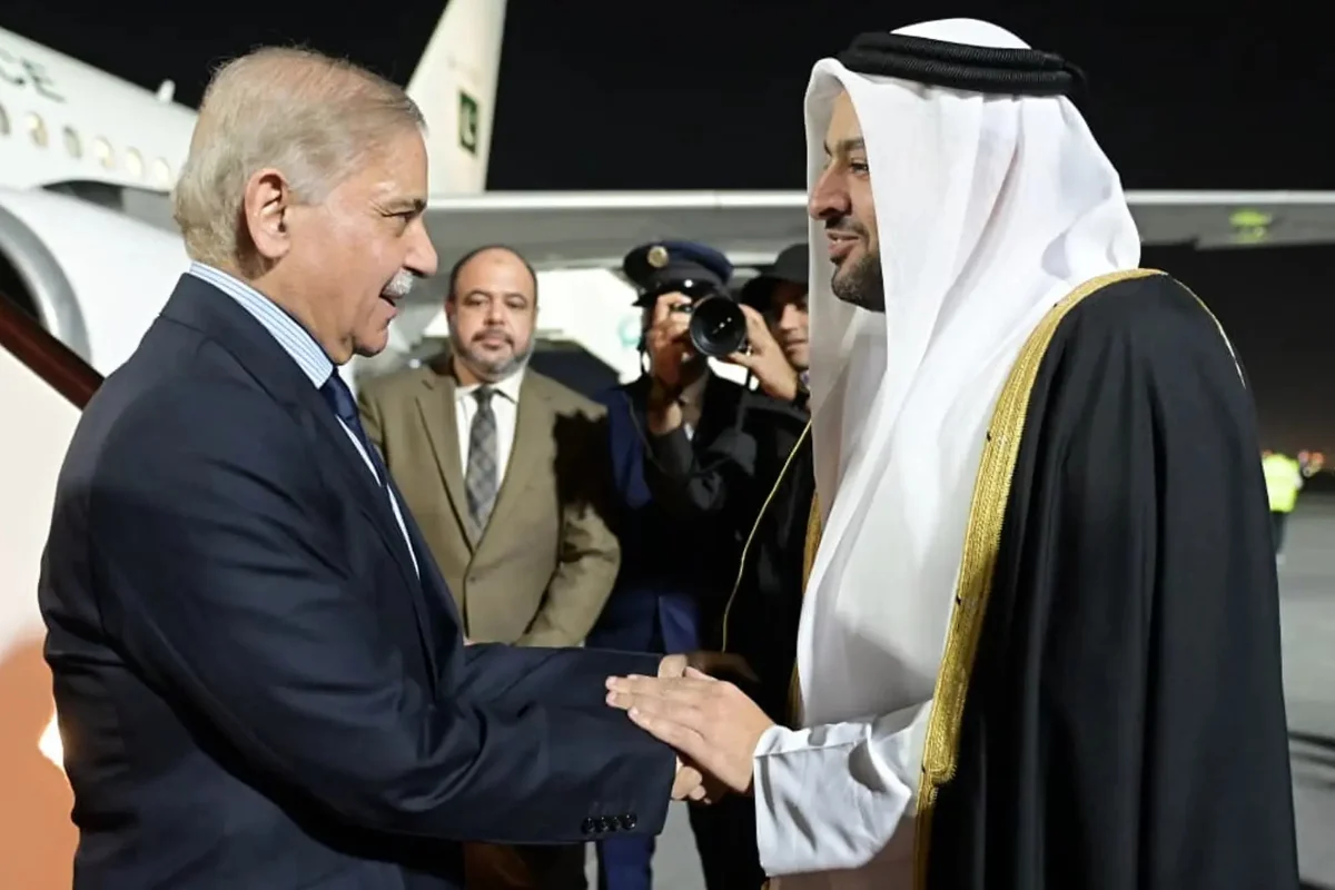 Shehbaz Sharif Arrives in Qatar on Two-Day Official Visit