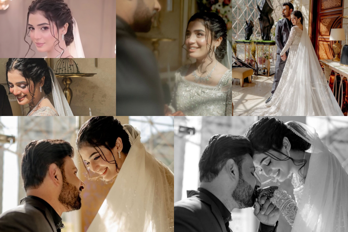 Actress Laiba Khan’s Reception Look: Check Out