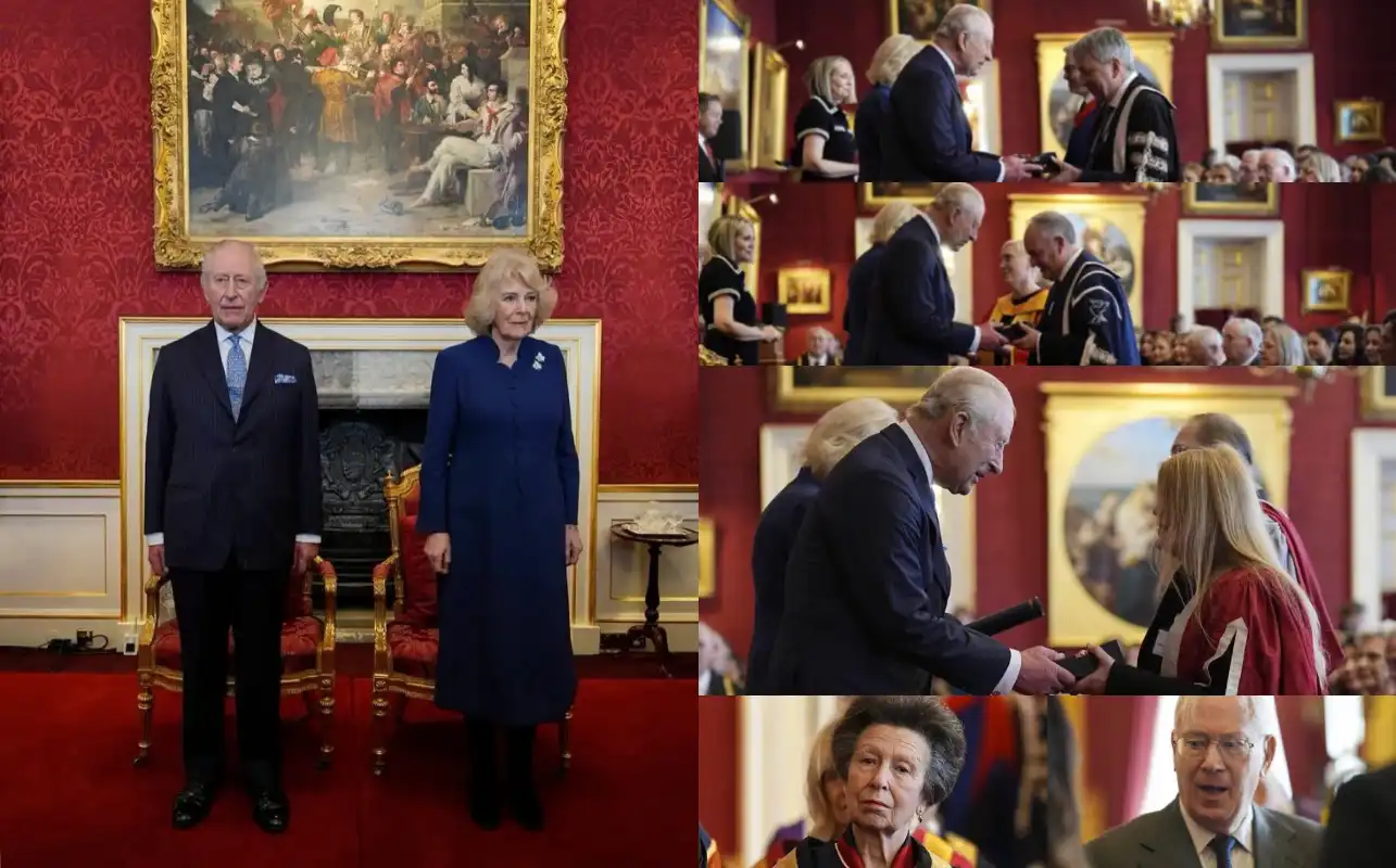 King Charles III Presents Queen Elizabeth Education Awards