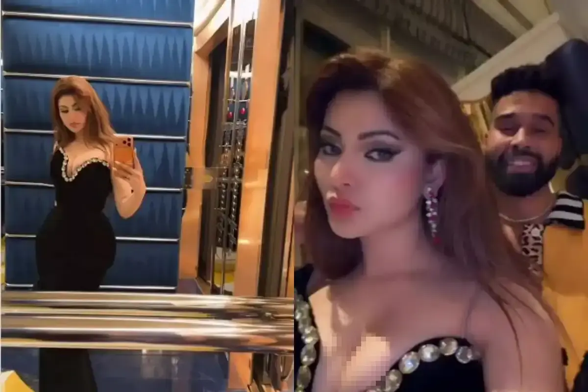 Urvashi Rautela, AP Dhillon Together in Valentine’s Day Celebration
