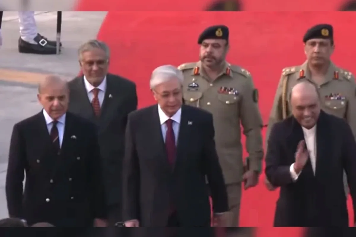 Kazakhstan’s President Tokayev arrives in Pakistan on two-day official visit