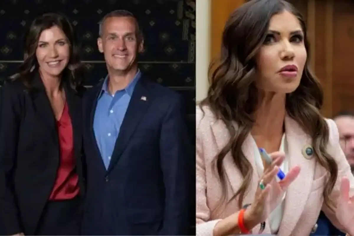 Corey Lewandowski and Kristi Noem; Affair Allegations, Blanket Row, and 220 Million USD DHS Campaign