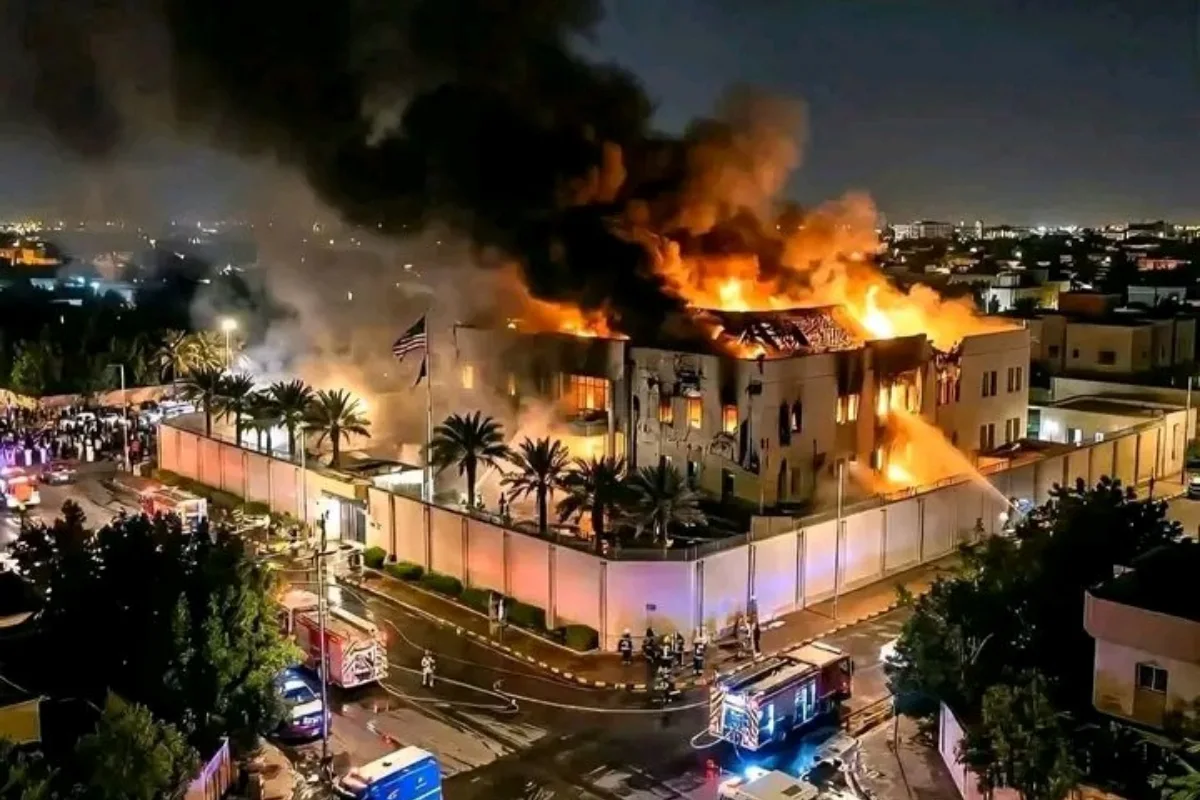 Iranian Drone Hits US Embassy in Riyadh