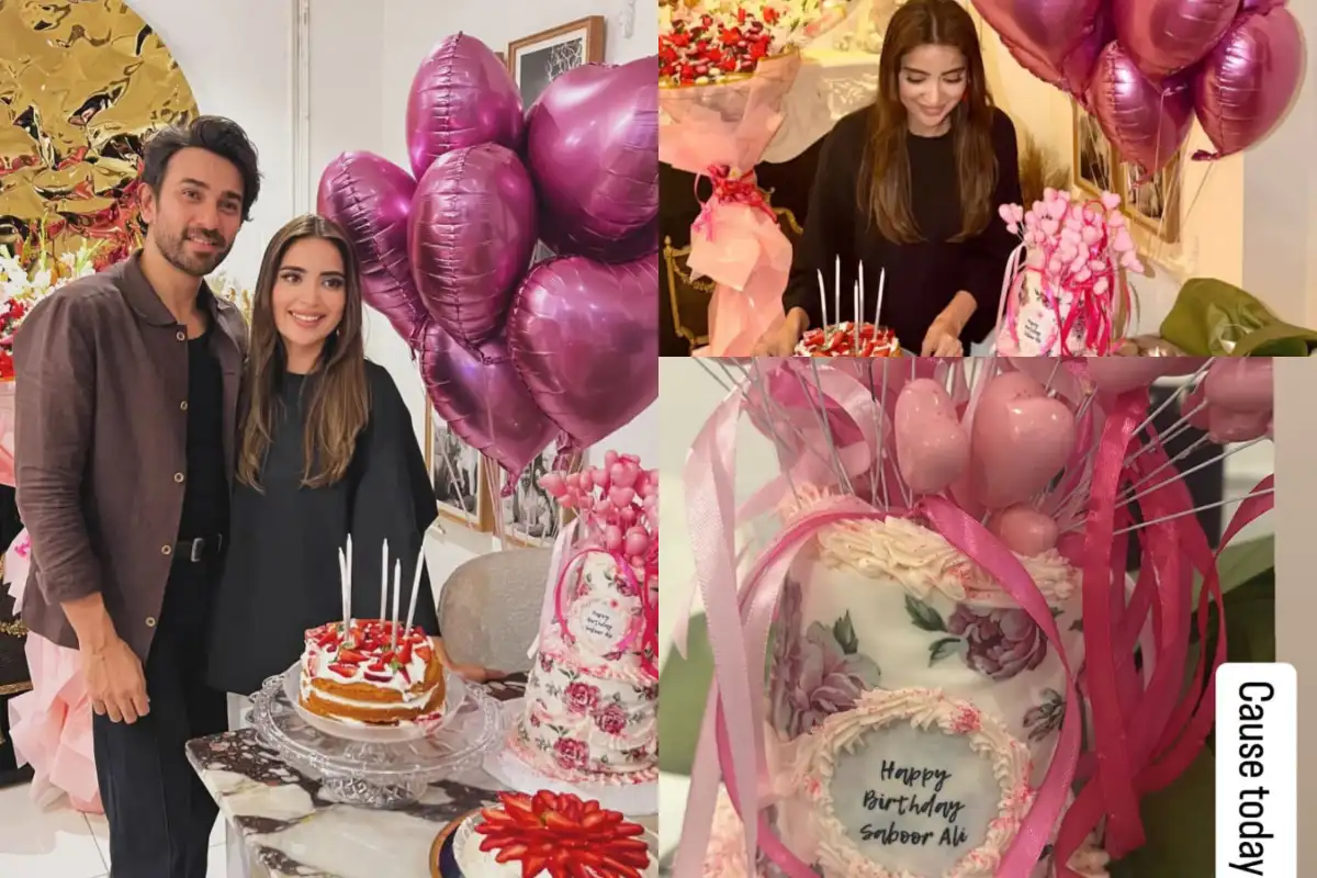 Saboor Aly’s Birthday Celebration Goes Viral – See the Pictures!