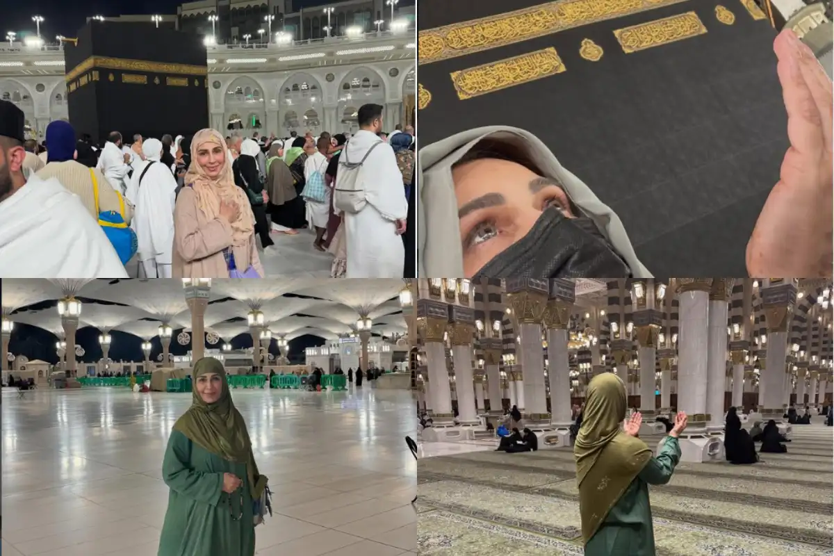 Reema Khan’s Beautiful Umrah Pictures: Check Out