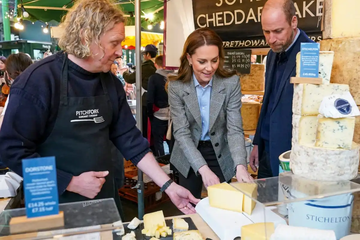 Prince & Princess Of Wales Bring Joy to Borough Market: Lively Royal Visit