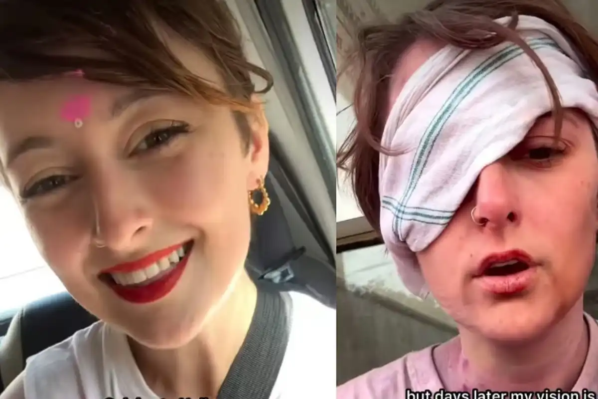 Austrian Tourist Injured During Holi in Vrindavan – Video Viral