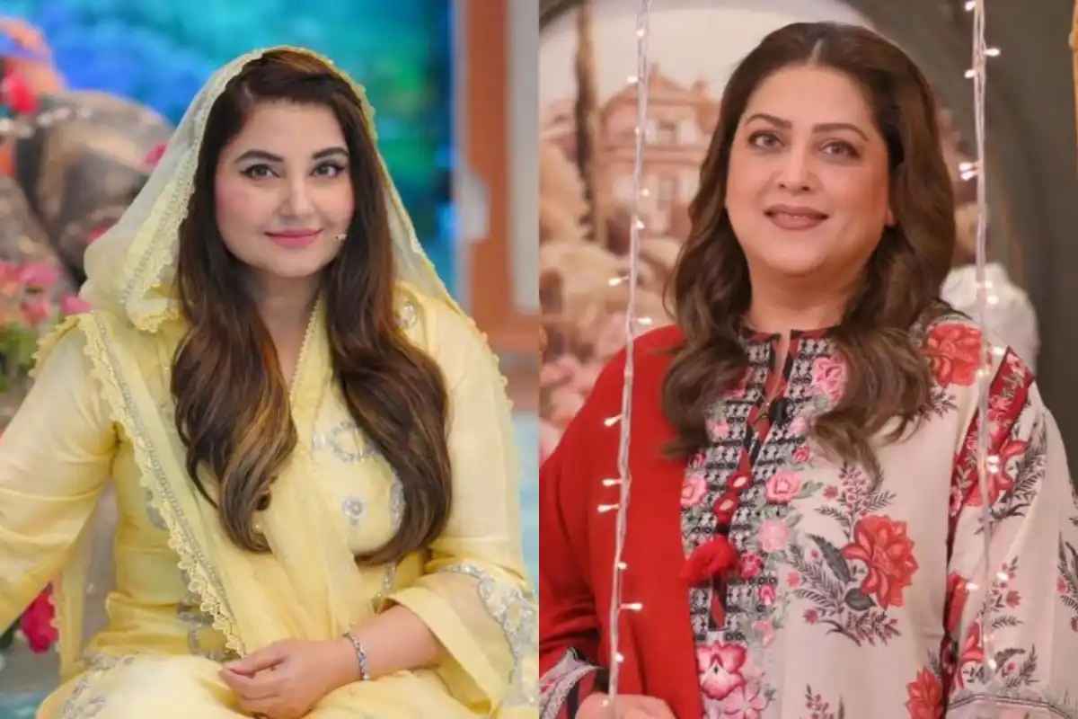 Celebrity Clash: Fazila Qazi vs. Javeria Saud Heated Argument