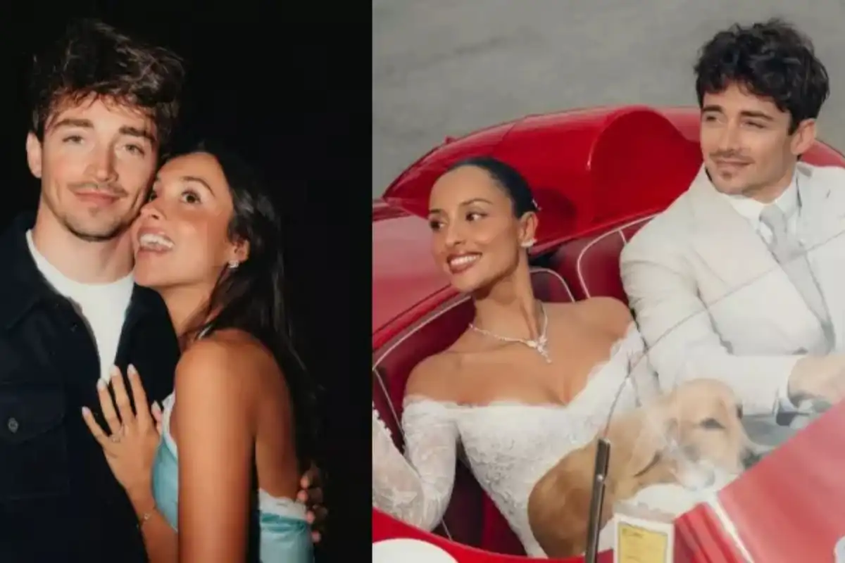Charles Leclerc and Alexandra Mleux Monaco Wedding – Watch