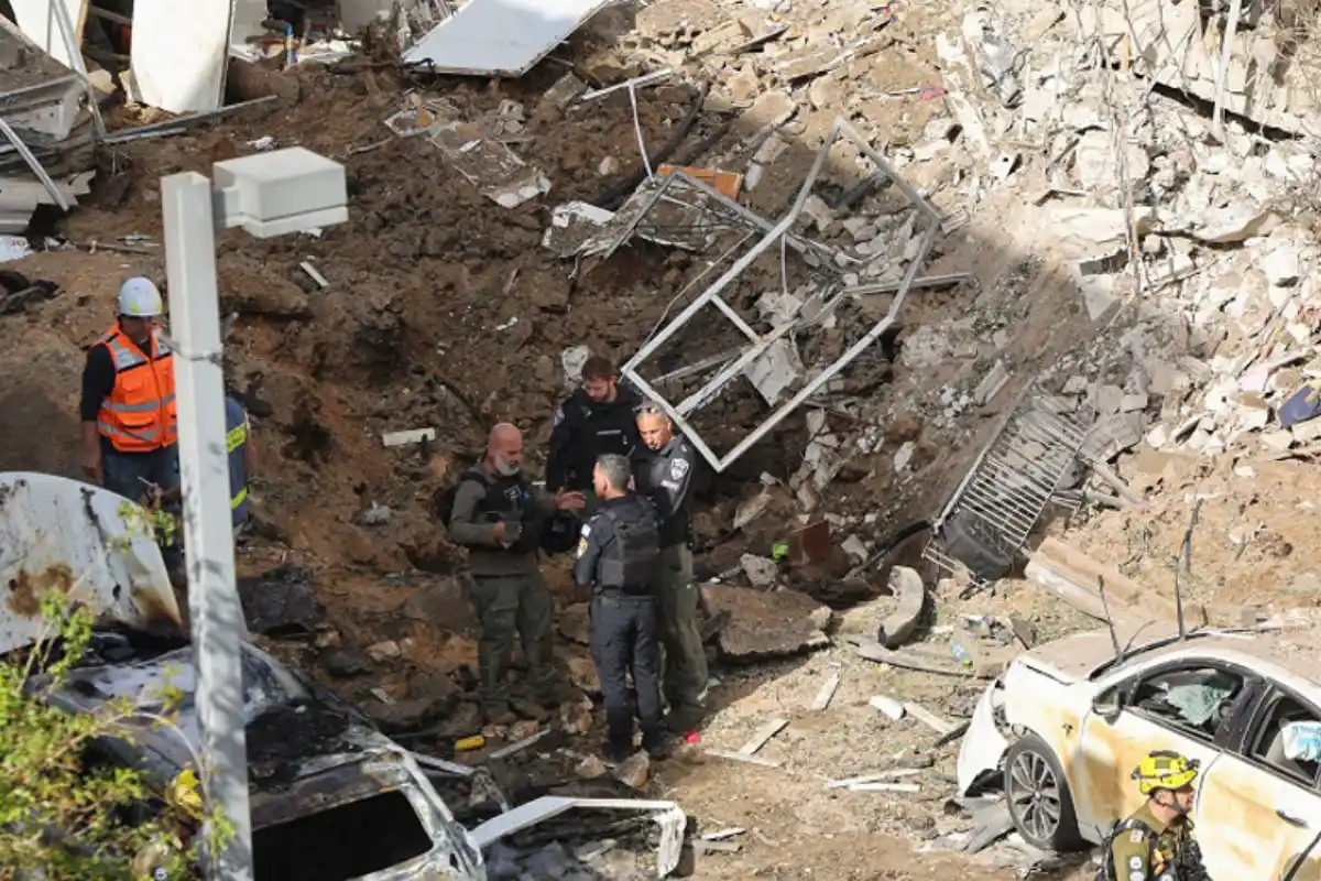 Israeli Knesset session paused as Iran fires large missile barrage