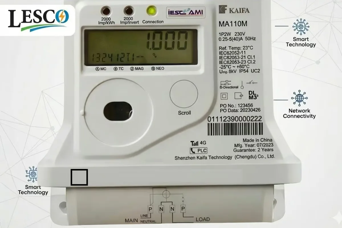 Lesco sets new price for single-phase AMI smart meter