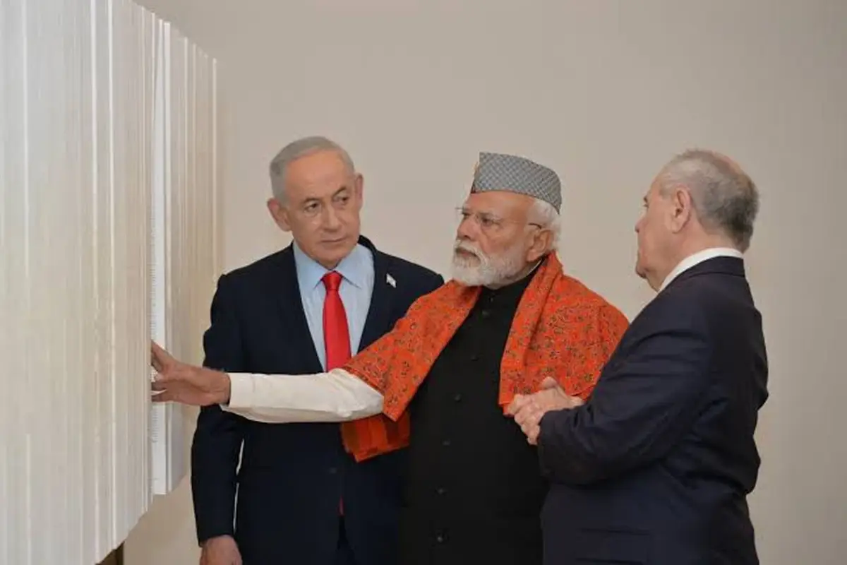 Modi’s Israel Visit Sparks Controversy Ahead of Iran Strikes; International Media and Indian Opposition Criticize