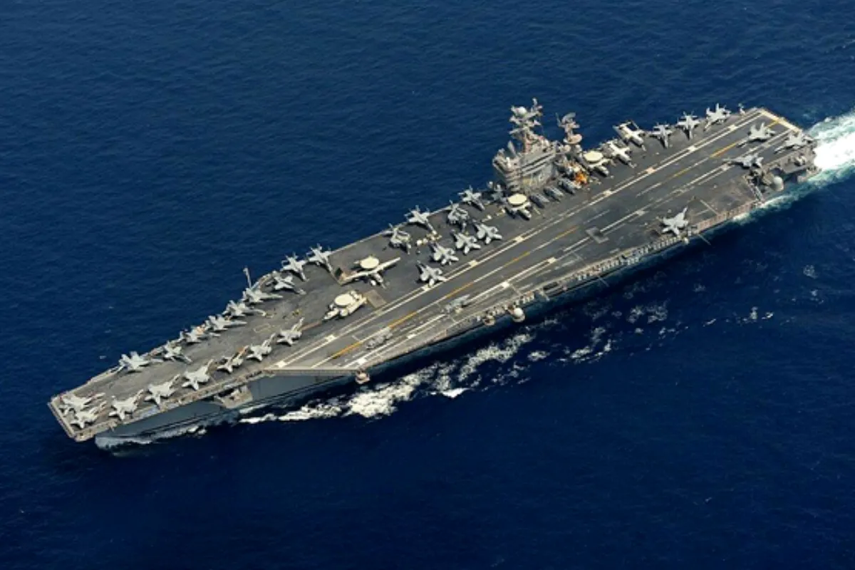Iran fires ballistic missiles at US aircraft carrier USS Abraham Lincoln