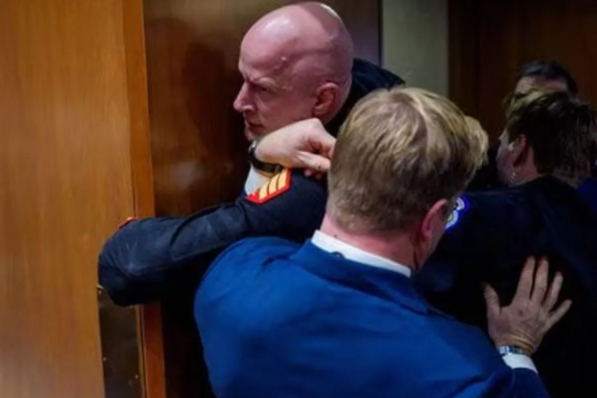 Who is Brian McGinnis? Former Marine Arrested After Anti-War Protest in US Senate Hearing