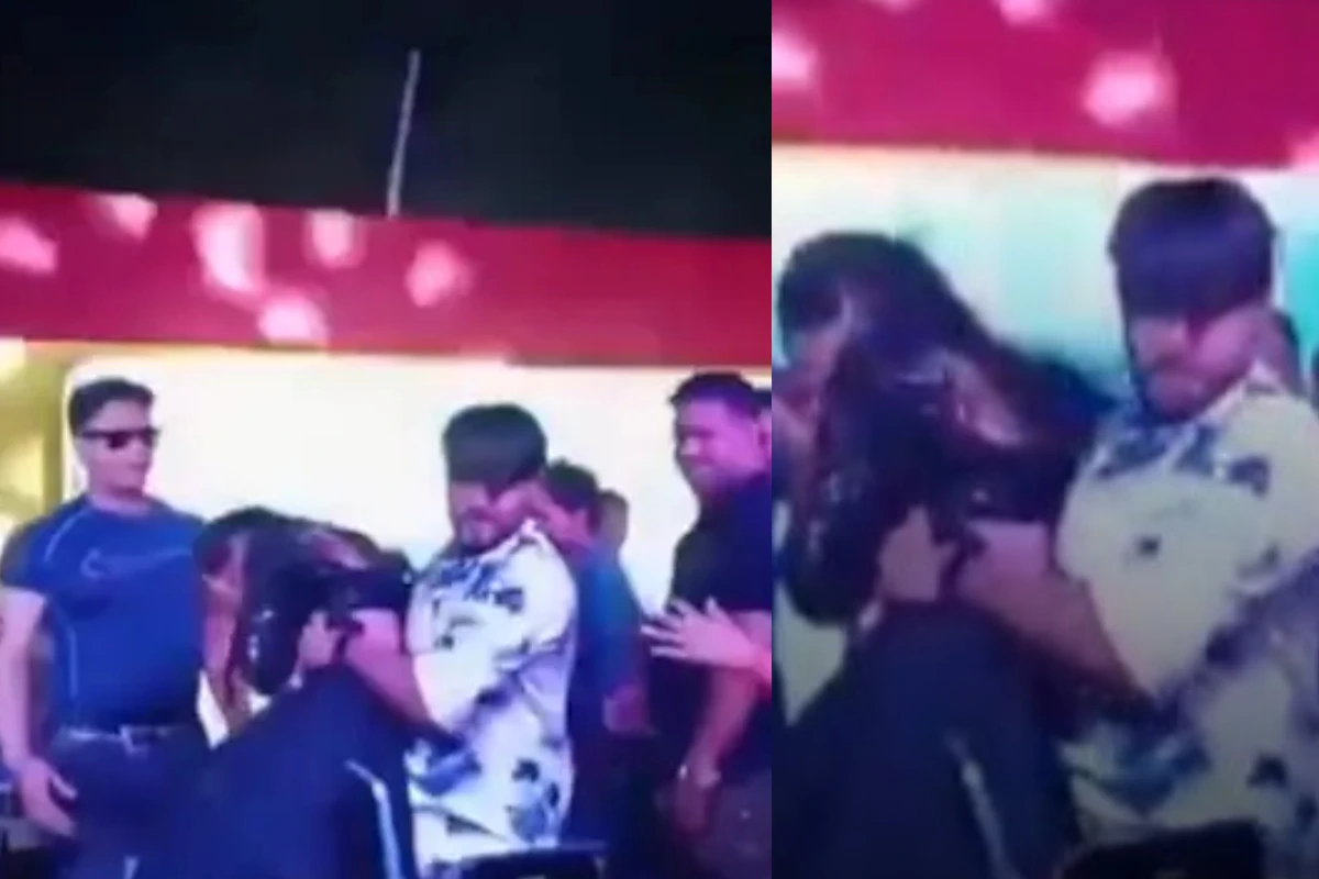 Bhojpuri Singer Dhananjay Sharma Faces Backlash After Throwing Dancer Into Crowd During Live Show