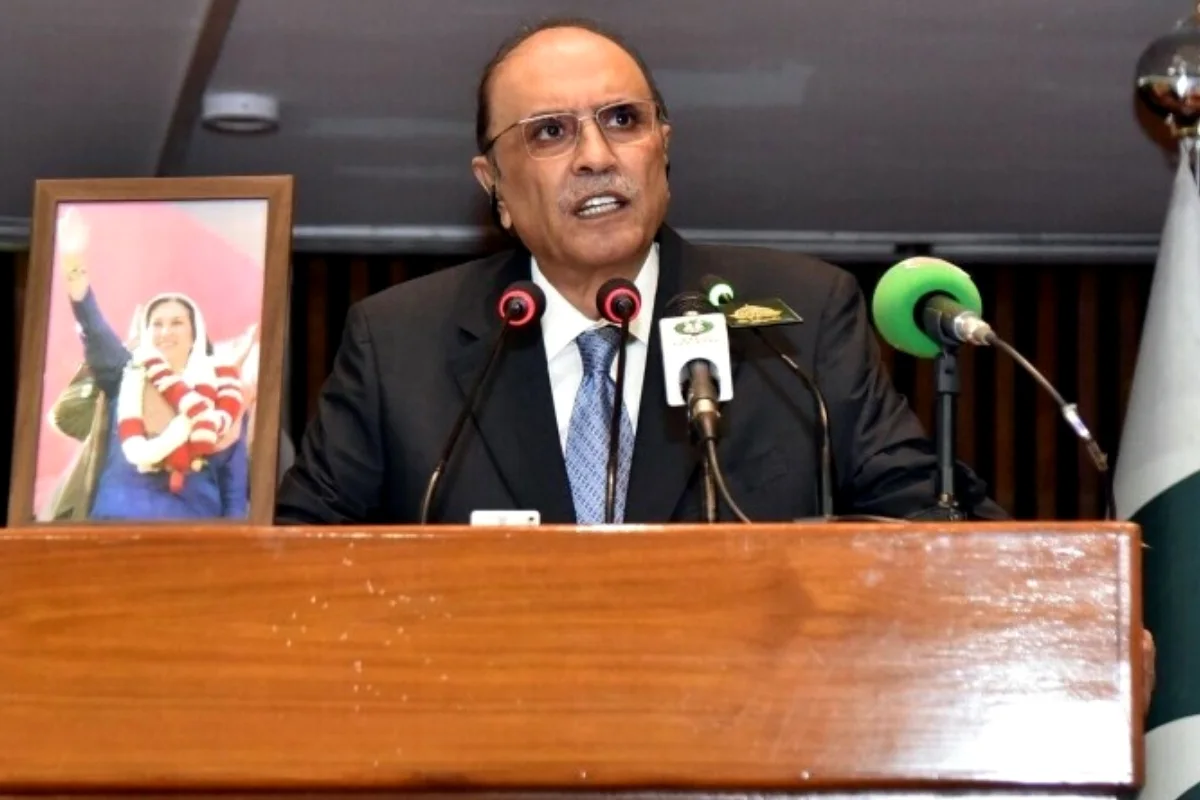 President Zardari warns against using neighbouring territory to destabilise Pakistan