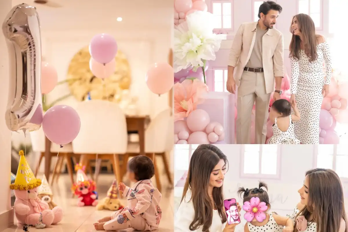 Saboor Aly & Ali Ansari Celebrate Little Serena Turning One
