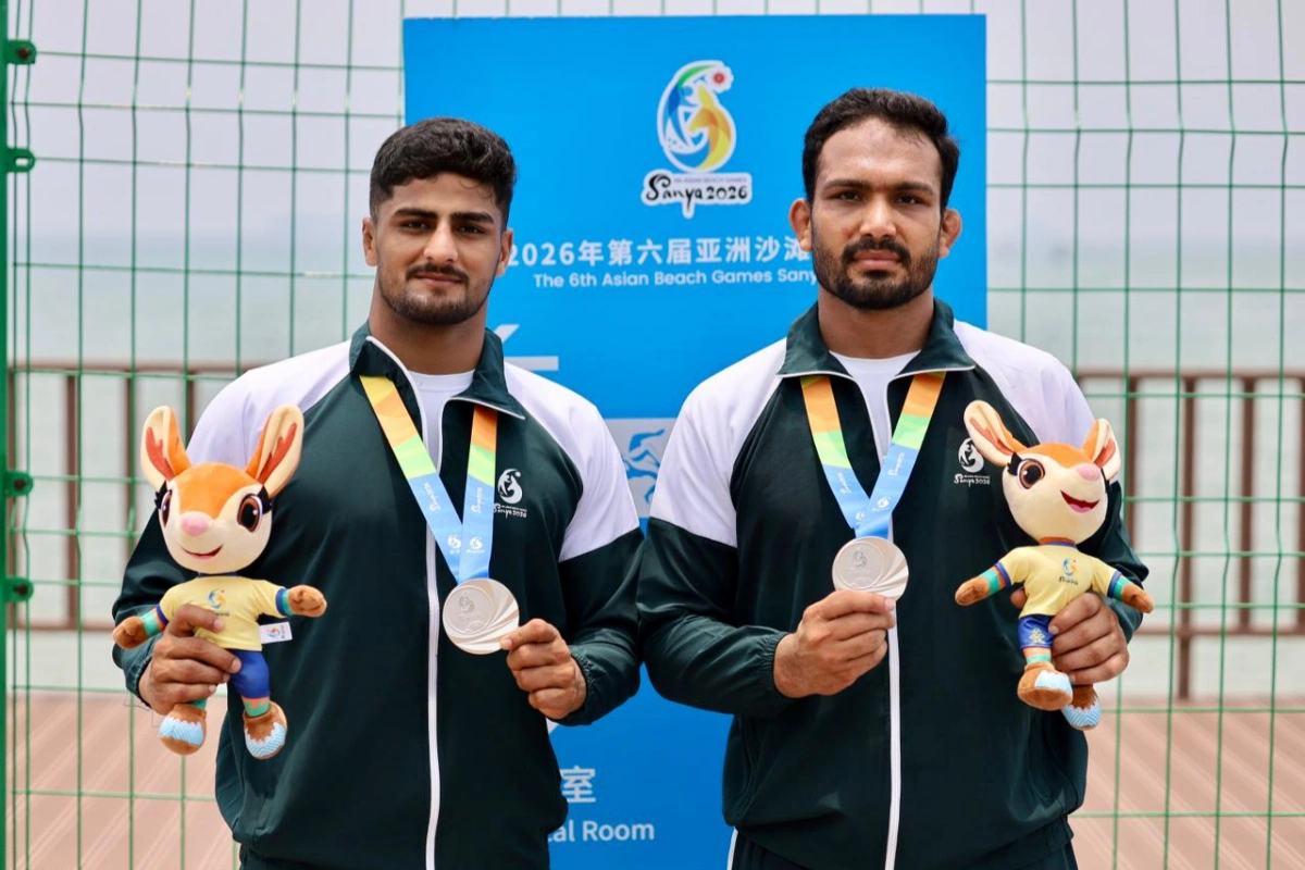 Pakistani Wrestlers Shine at Asian Beach Games; Inam Butt and Asadullah Secure Final Spots