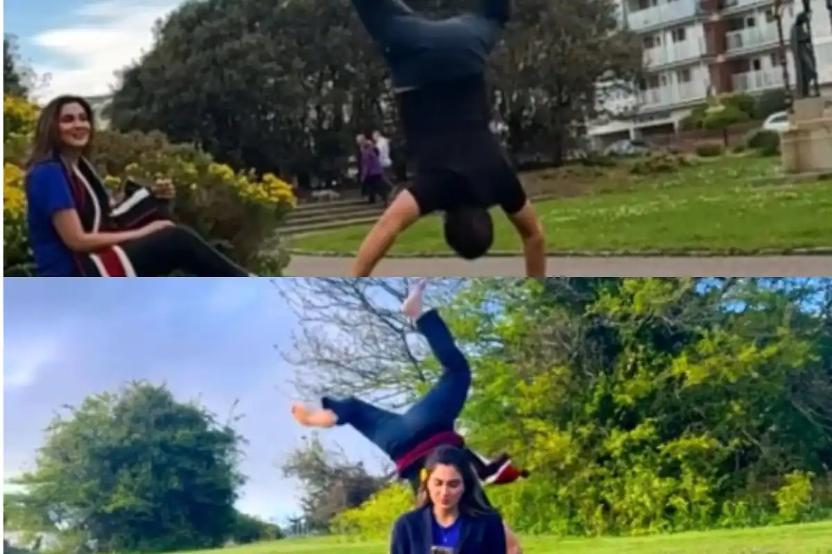Fiza Ali’s Husband’s Backflip Stunts Go Viral