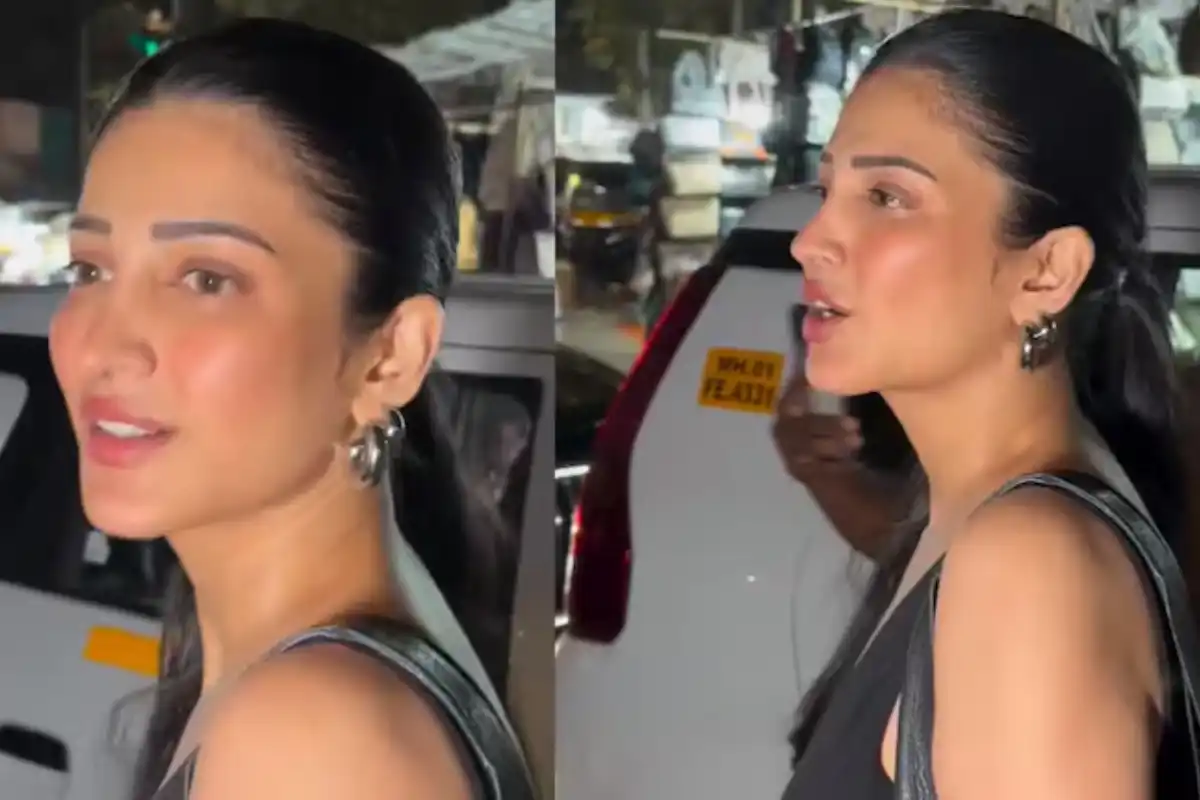 Shruti Haasan Reacts Sharply To Paparazzi: Viral Moment