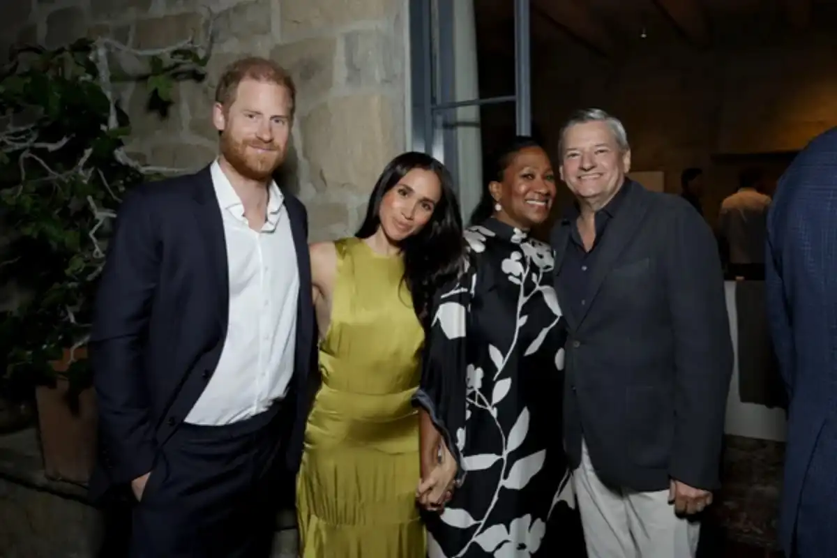 Sussexes Spotted at Star-Studded Netflix Date Night Event