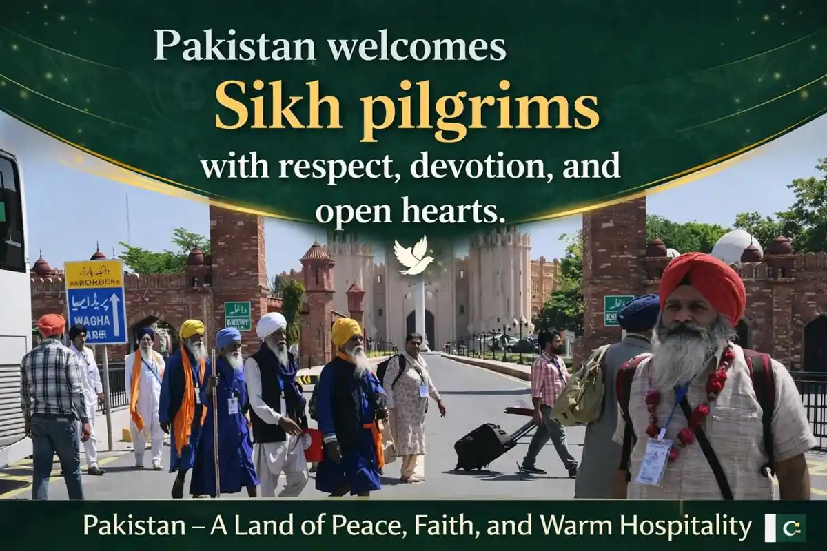 Pakistan Welcomes Sikh Pilgrims for Vaisakhi, Promotes Religious Harmony and Shared Heritage