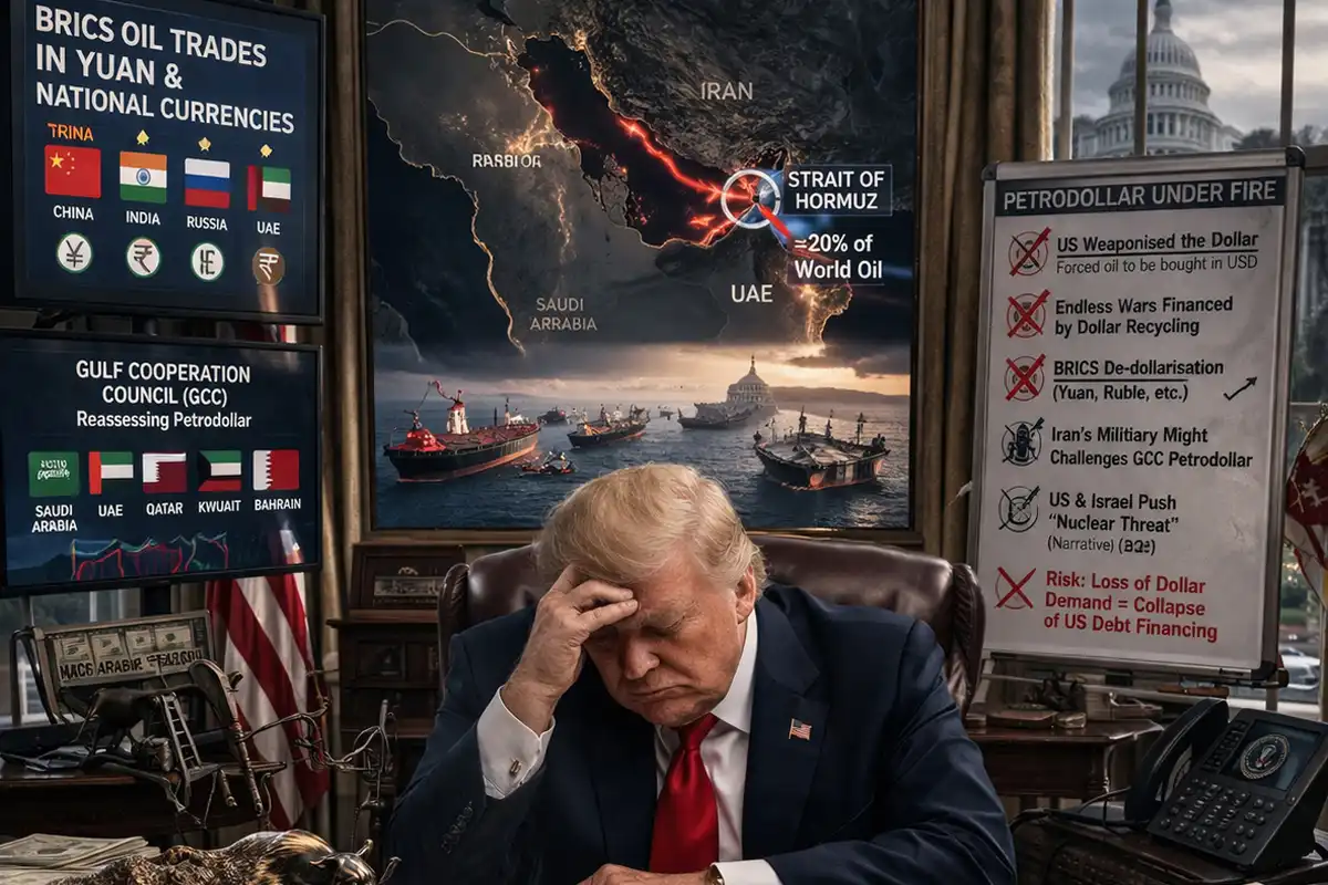 Petrodollar Under Pressure; Iran and BRICS Challenge US Dollar Dominance