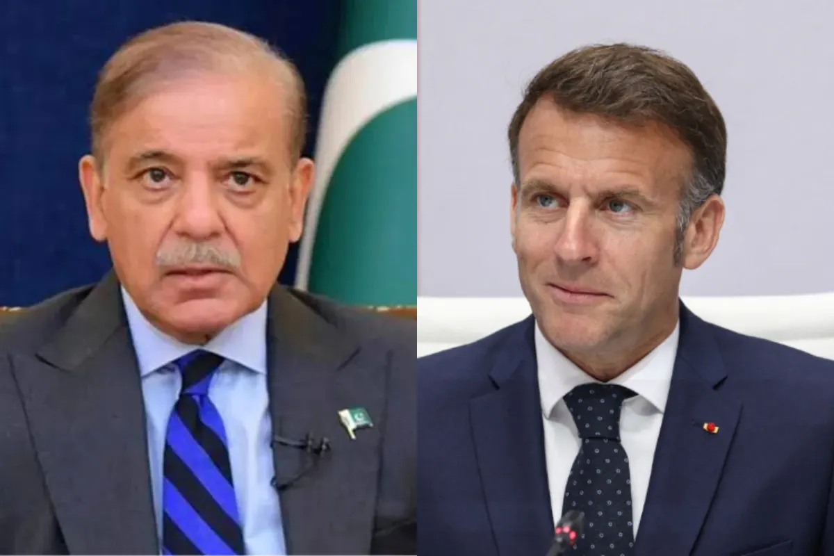 Macron calls PM Shehbaz, lauds Pakistan’s role in Iran‑US ceasefire