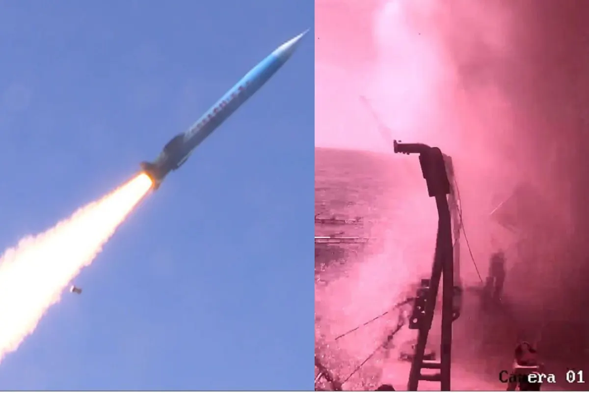 Pakistan Navy successfully test fires indigenously developed anti-ship missile