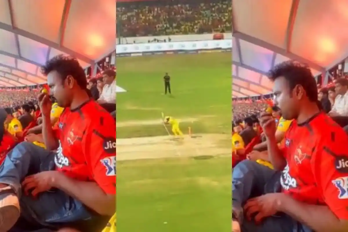 SRH Fan’s Alleged ‘Black Magic’ Ritual Before Shivam Dube Wicket Triggers Viral Controversy in IPL 2026