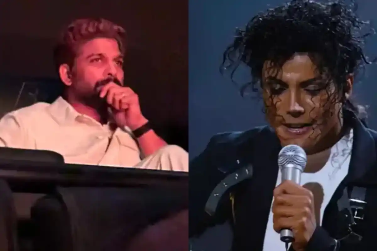 Allu Arjun’s Michael Screening Appearance Goes Viral, Sparks Debate Over Authenticity of Photos