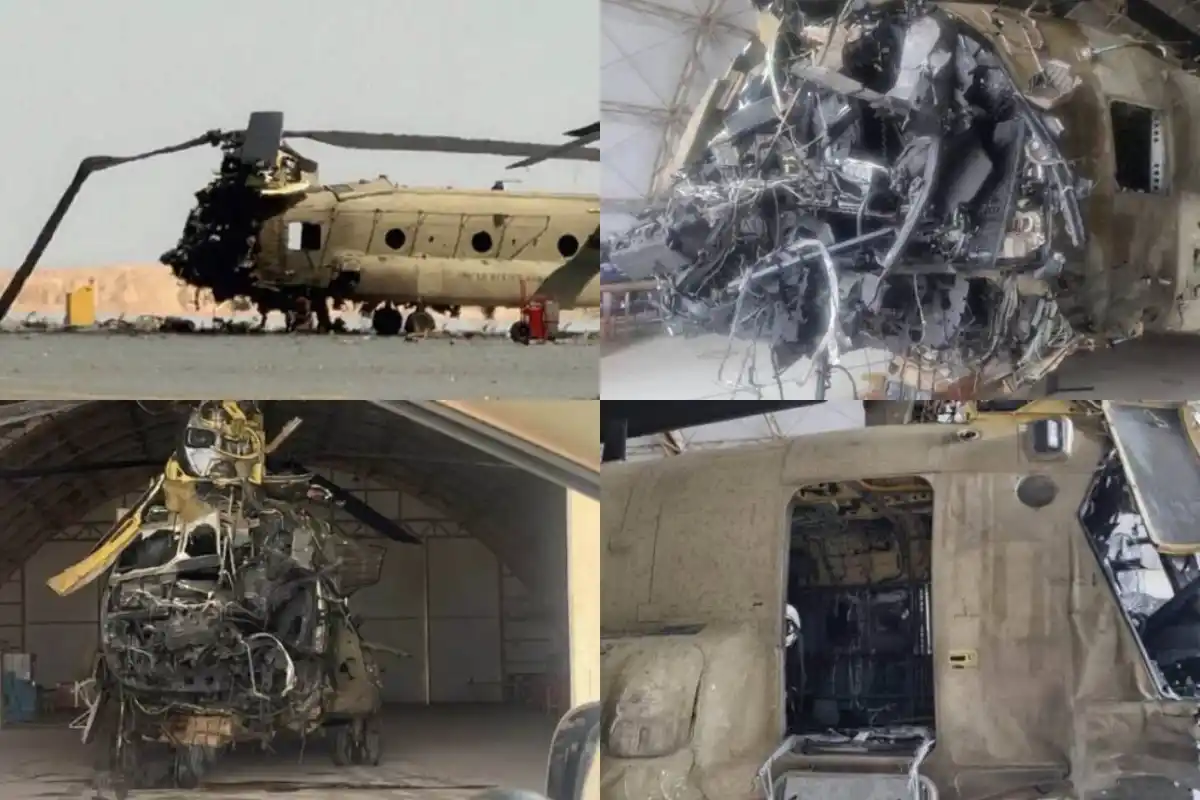 Iranian Drone Hits US Army Chinook Helicopter in Kuwait