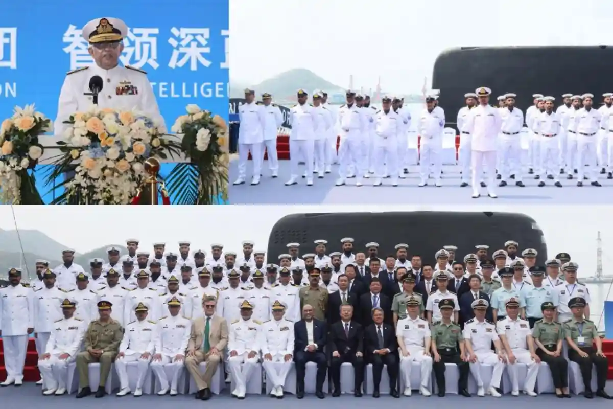 Pakistan Navy Commissioned First HANGOR-Class Submarine PNS/M HANGOR in Landmark China Ceremony