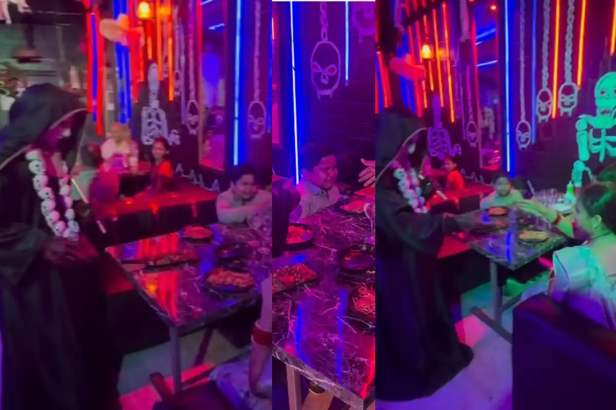 Viral Video of ‘Ghost’ Waiter Scaring Child at Varanasi Horror Restaurant Sparks Online Backlash