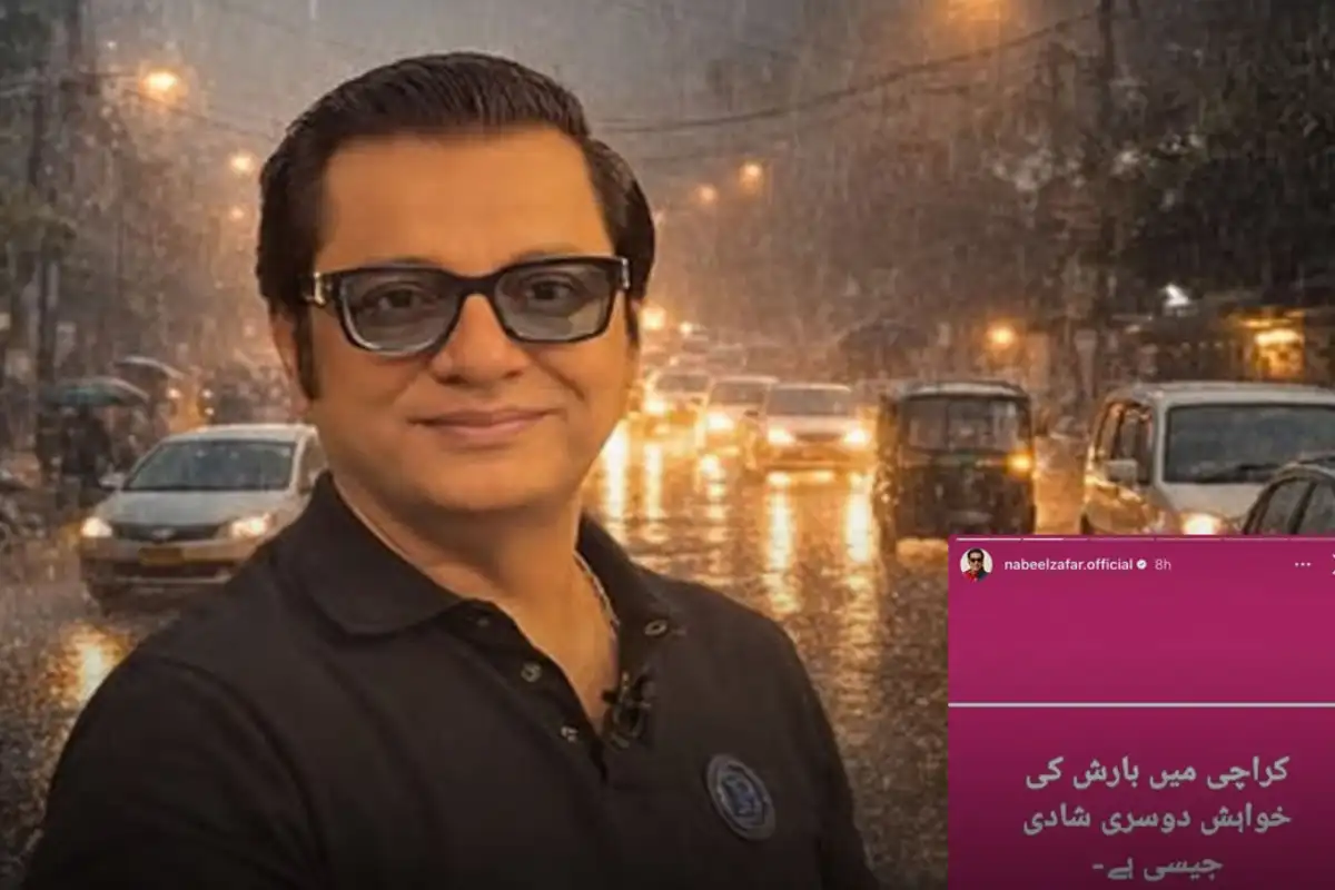 “Karachi Mn Barish Ki Khwahish Dusri Shadi Jesi Hai” – Nabeel Zafar
