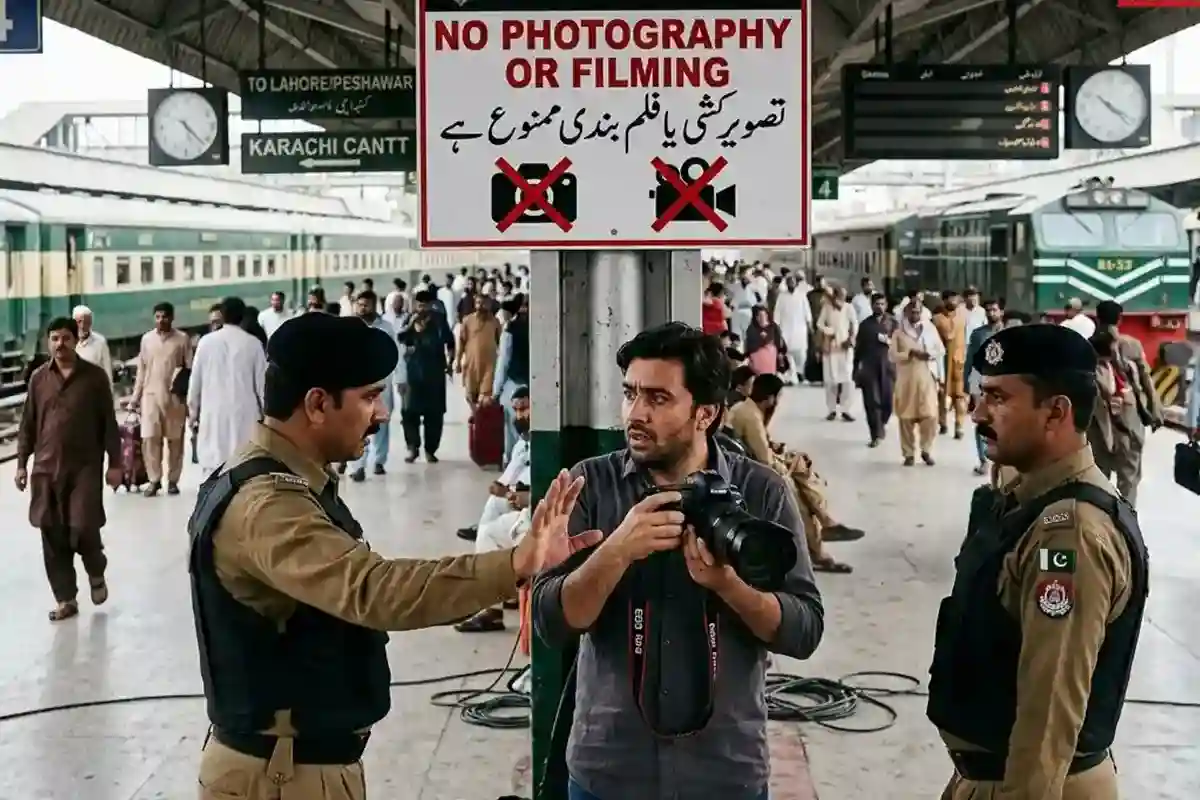 Pakistan Railways Bans Vloggers, Restricts Filming Without Permission