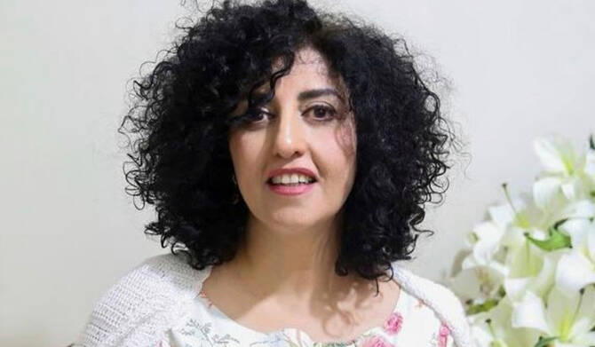 Nobel Peace Prize Winner Narges Mohammadi has been Transferred from Jail to a Tehran Hospital