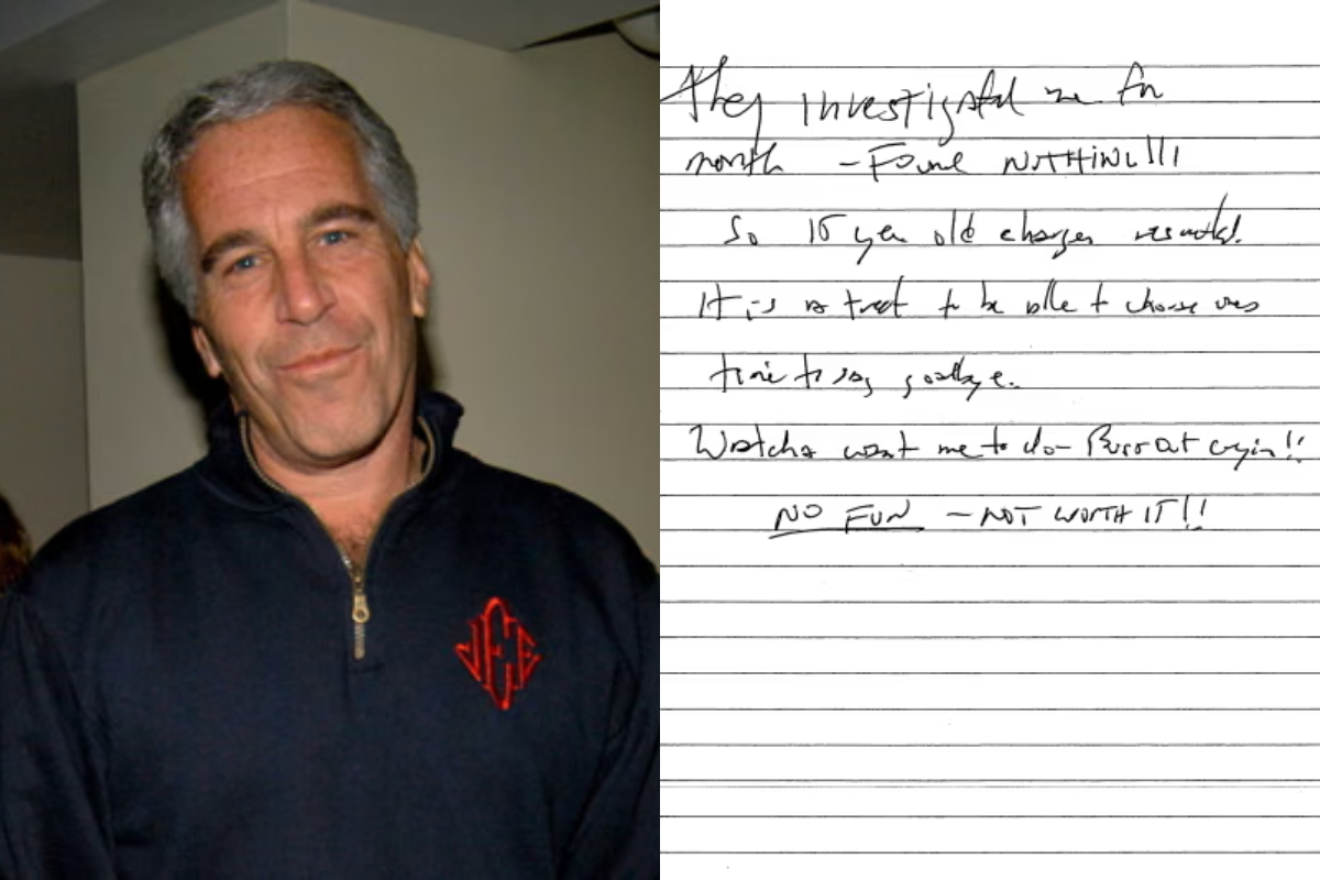 New York Judge Releases Purported Jeffrey Epstein Suicide Note