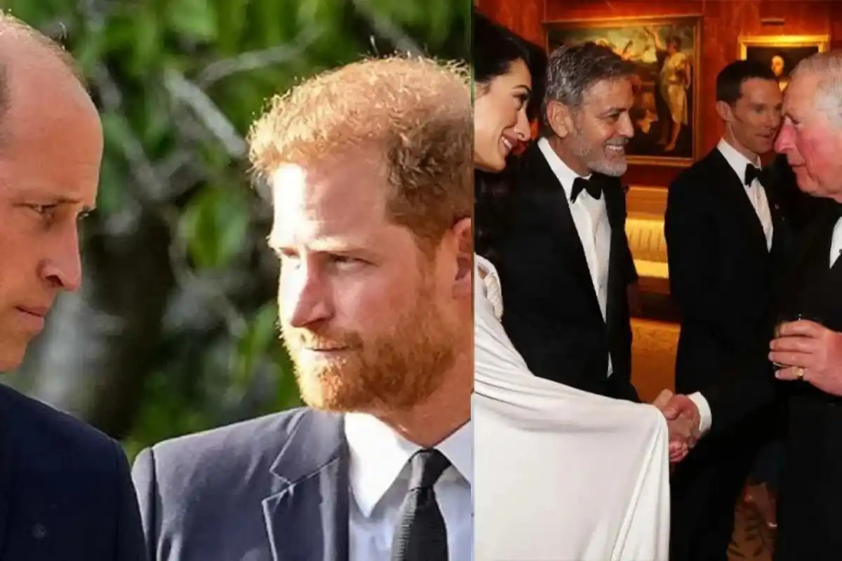 Prince Harry Reportedly Blames Prince William for George Clooney Friendship Strain
