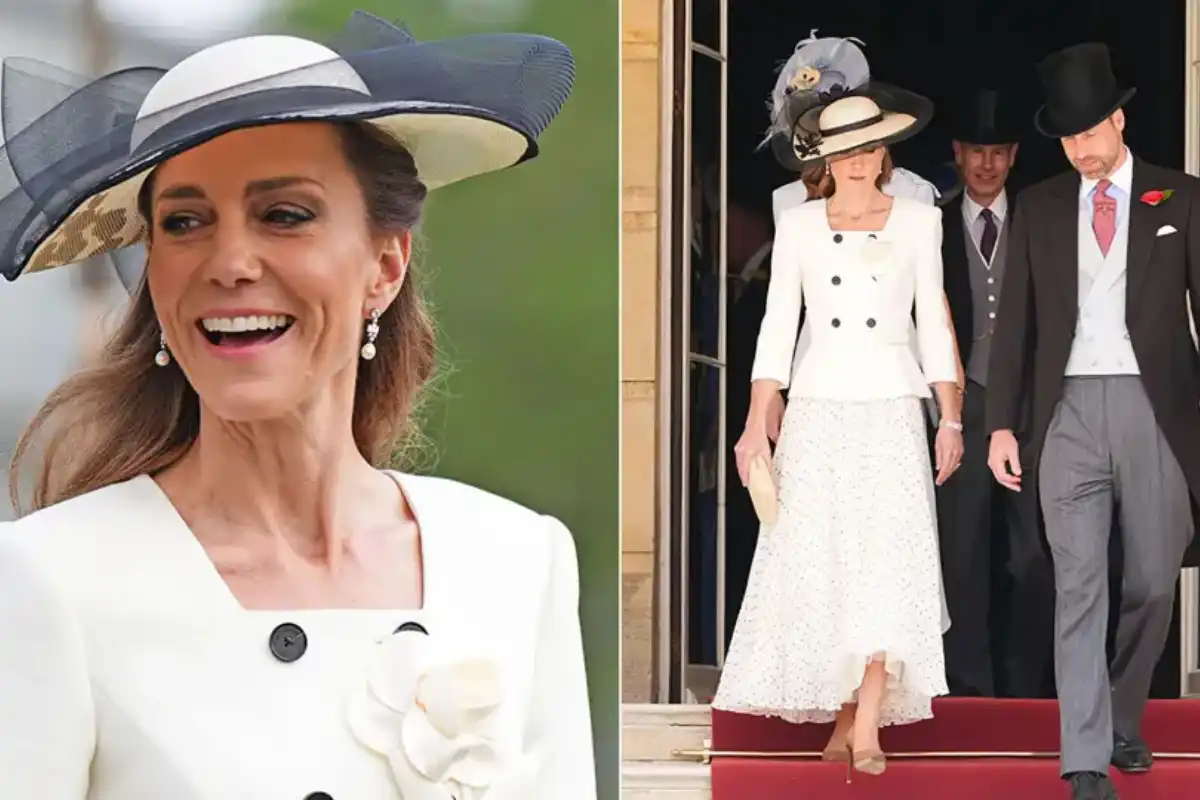 Prince and Princess of Wales Lead First Garden Party at Buckingham Palace