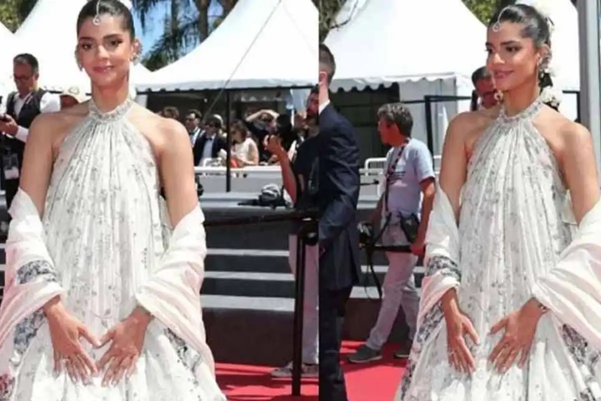 Sanam Saeed Shines at Cannes Film Festival in Cultural Attire