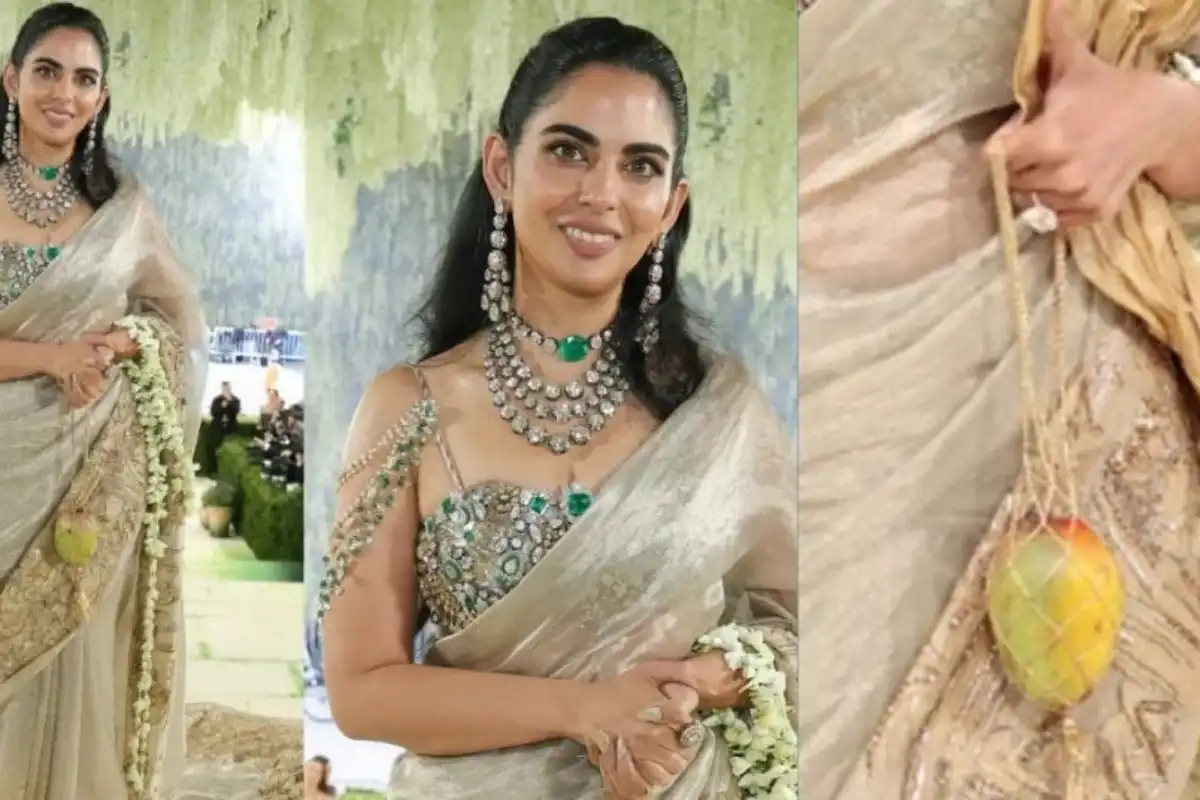 Isha Ambani’s Met Gala Saree Steals Global Spotlight