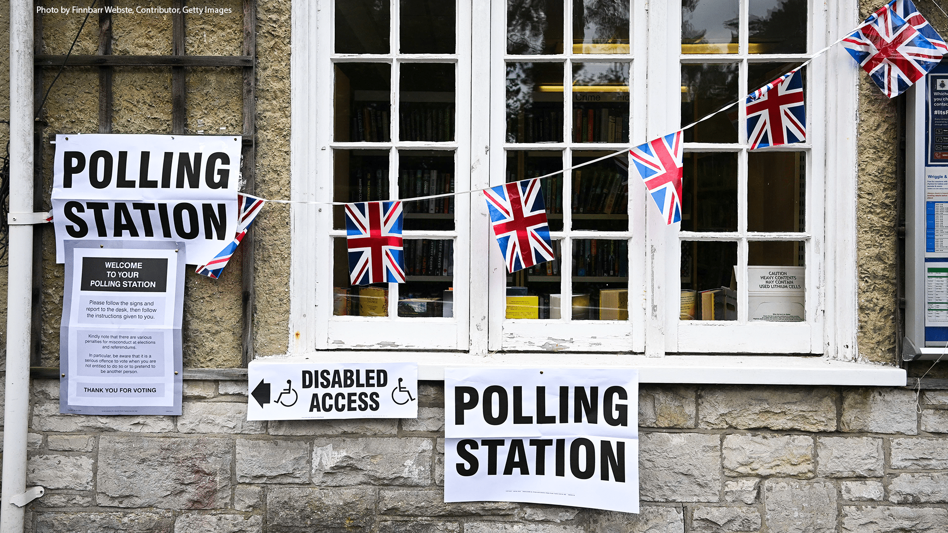 Britishers Cast Ballot in Local Elections