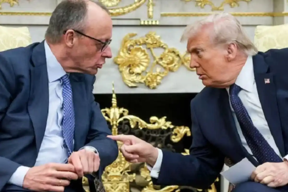 US troop withdrawal Germany Trump Merz NATO tensions