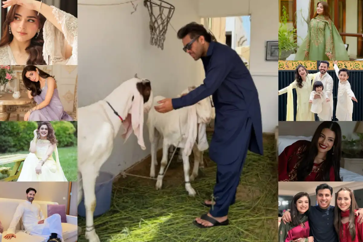 Pakistani Celebrities Wish Fans Eid ul Adha 2026 with Heartfelt Messages and Festive Looks