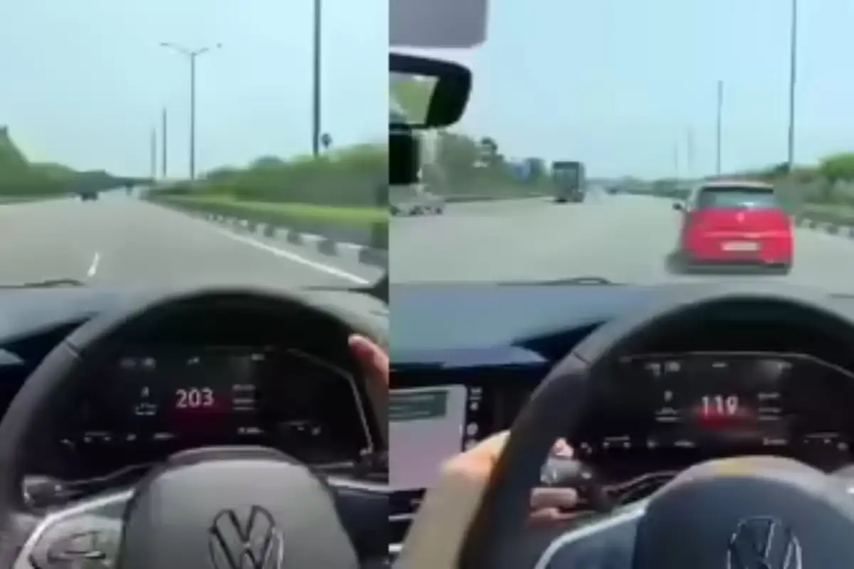 Hyderabad Man Arrested for Driving Volkswagen Virtus at 200 kmph on ORR for Instagram Reel