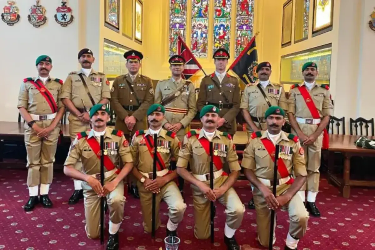 Pakistan army wins top position at international military drill competition in UK