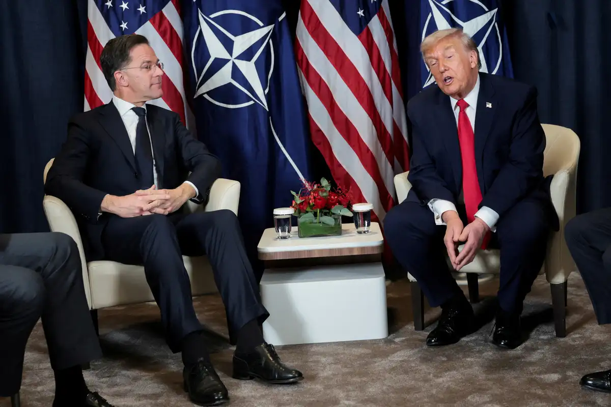 Trump criticizes NATO over lack of support in Iran war during talks with Mark Rutte